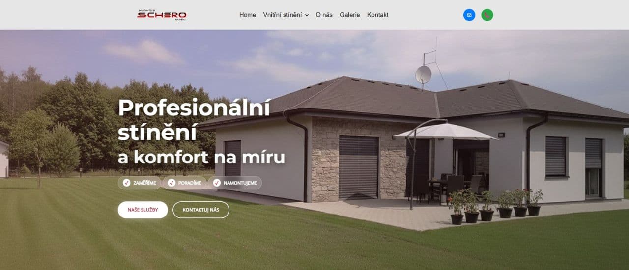 Firma zabývající se stínící technikou